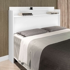 Cabeceira Casal Box Charlotte Branco