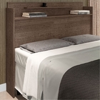 Cabeceira Casal Box Charlotte Chocolate