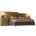 Cabeceira Casal Box Com 2 Mesas De Cabeceira Sollo Novo Horiz