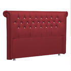 Cabeceira Casal Brescia P04 140 Cm Suede - Doce Sonho Móveis