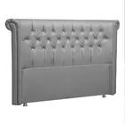 Cabeceira Casal Brescia P04 140 Cm Suede - Doce Sonho Móveis