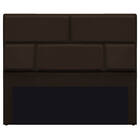 Cabeceira Casal Brick P02 140 Cm Para Cama Box Corano - Amare