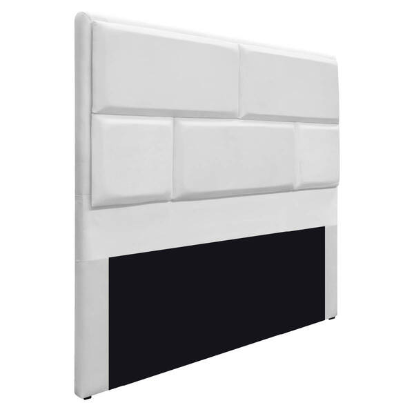 Cabeceira Casal Brick P02 140 Cm Para Cama Box Corano - Amare