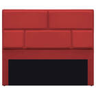 Cabeceira Casal Brick P02 140 Cm Para Cama Box Corano - Doce