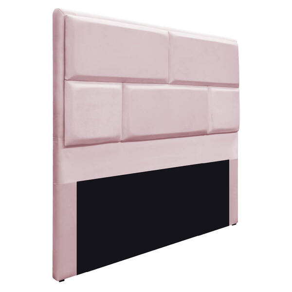 Cabeceira Casal Brick P02 140 Cm Para Cama Box Corano - Doce