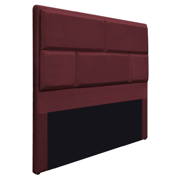 Cabeceira Casal Brick P02 140 Cm Para Cama Box Corano - Doce