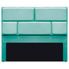 Cabeceira Casal Brick P02 140 Cm Para Cama Box Suede - Doce S