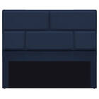 Cabeceira Casal Brick P02 140 Cm Para Cama Box Suede - Doce S