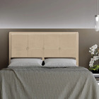 Cabeceira Casal Cama Box 140cm  Para Quarto Ametista Suede Be