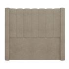 Cabeceira Casal Cama Box 140cm Claire Z04 Boucle Capuccino -