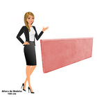 Cabeceira Casal Cama Box 140cm Painel Clean Suede M11 - D'ros