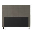 Cabeceira Casal Cama Box 140cm Para Quarto Stambul Suede Graf