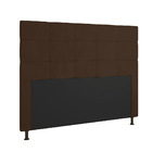 Cabeceira Casal Cama Box 140cm Para Quarto Stambul Suede M11