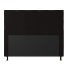 Cabeceira Casal Cama Box 140cm Para Quarto Stambul Suede M11