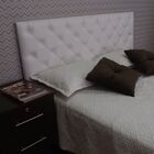 Cabeceira Casal Cama Box Capitonê Corino 140 X 60 Rbl Branco