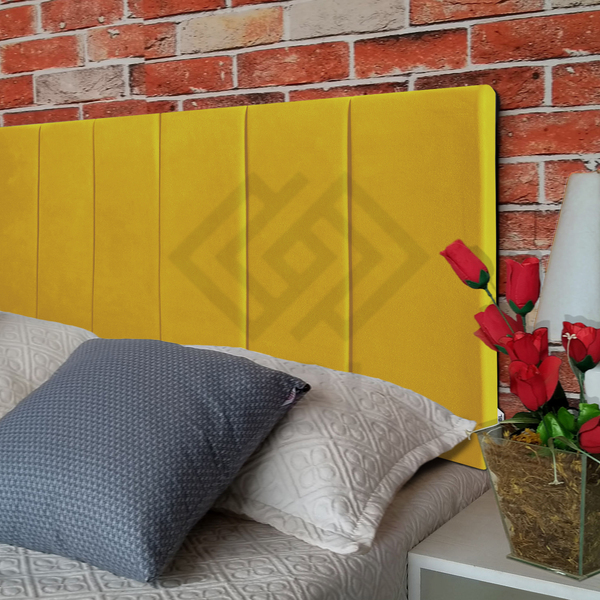 Cabeceira Casal Cama Box Estofada Módena Versatile Suede Amar