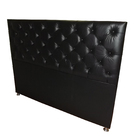 Cabeceira Casal Capitone Preto 140x120 Rbl