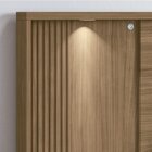 Cabeceira Casal Com 2 Gavetas Bourbon Jatobá