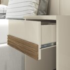 Cabeceira Casal Com 2 Mesas De Apoio Com Gaveta Bourbon Areia