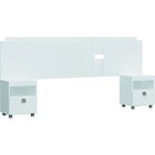 Cabeceira Casal Com 2 Mesas De Apoio Móveis Castro Branco