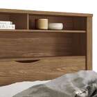 Cabeceira Casal Com Baú Invicta Jatobá