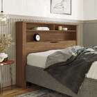 Cabeceira Casal Com Baú Invicta Jatobá