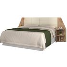 Cabeceira Casal Com Criado Mudo 160cm Brescia Conquista