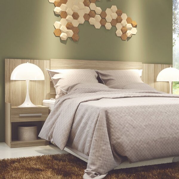 Cabeceira Casal Com Duas Mesas De Cabeceiras Famosa