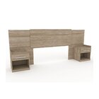 Cabeceira Casal Com Duas Mesas De Cabeceiras Famosa