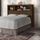 Cabeceira Casal Com Estante Wonderland Castanho