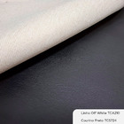 Cabeceira Casal Com Led Yeon Courino Preto / Linho Off White