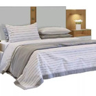 Cabeceira Casal Com Mesa De Cabeceira - Rubi-cinamomo/off Whi