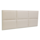 Cabeceira Casal Corino 141x60 Cama Box Modulada Retangular Ma