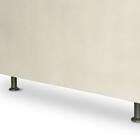 Cabeceira Casal Daiana 140cm Suede Bege – Fdecor