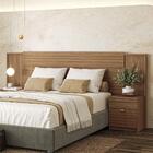 Cabeceira Casal Democrata Ripada - Santos Andirá