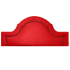 Cabeceira Casal Diamond Provence Suede Vermelho 140 X 60