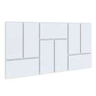 Cabeceira Casal Dominó Branca