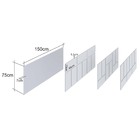 Cabeceira Casal Dominó Branca