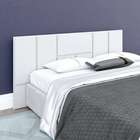 Cabeceira Casal Dominó Branca