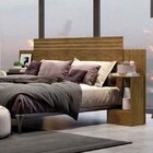 Cabeceira Casal E Queen 2 Mesas De Apoio Londres Leifer Ypê