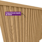 Cabeceira Casal Em Ripado Ilhabela Com Frame Linea Brasil