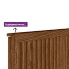 Cabeceira Casal Em Ripado Laranjeiras 2.4 Com Frame Linea Bra