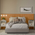 Cabeceira Casal Em Ripado Laranjeiras 2.4 Com Frame Linea Bra