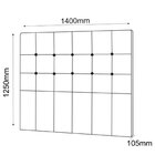 Cabeceira Casal Estofada 140cm Amandita Turkey Rose