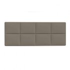 Cabeceira Casal Estofada 140cm Jurubá Yescasa Marrom