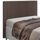 Cabeceira Casal Estofada Fabiana 140 Cm Para Cama Box Linho M