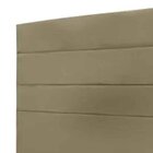 Cabeceira Casal Estofada Para Cama Box Bia 140 Cm Suede Taupe