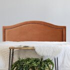 Cabeceira Casal Estofada Para Cama Box Curva Luxo Com Tachas