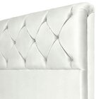 Cabeceira Casal Estofada Para Cama Box Daiana 140 Cm Sintétic