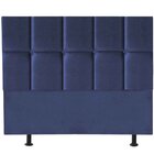 Cabeceira Casal Estofada Para Cama Box Poliana 140 Cm Suede A